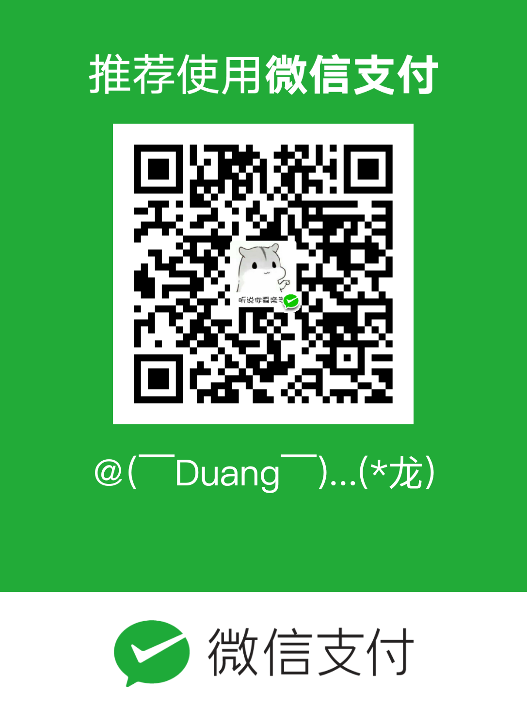 Duang 微信支付